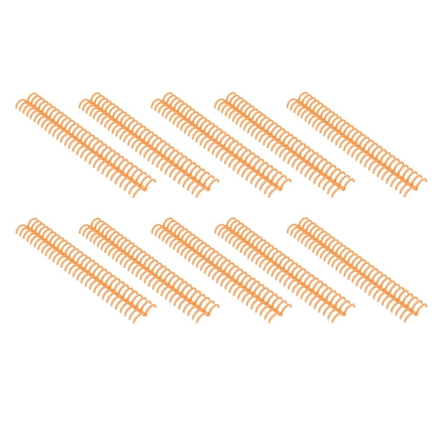 19mm 30 Rings Comb Binder Spines, Compatible with A4 B5 A5 Paper Size, 150 Sheets Capacity for Loose Leaf Notebooks