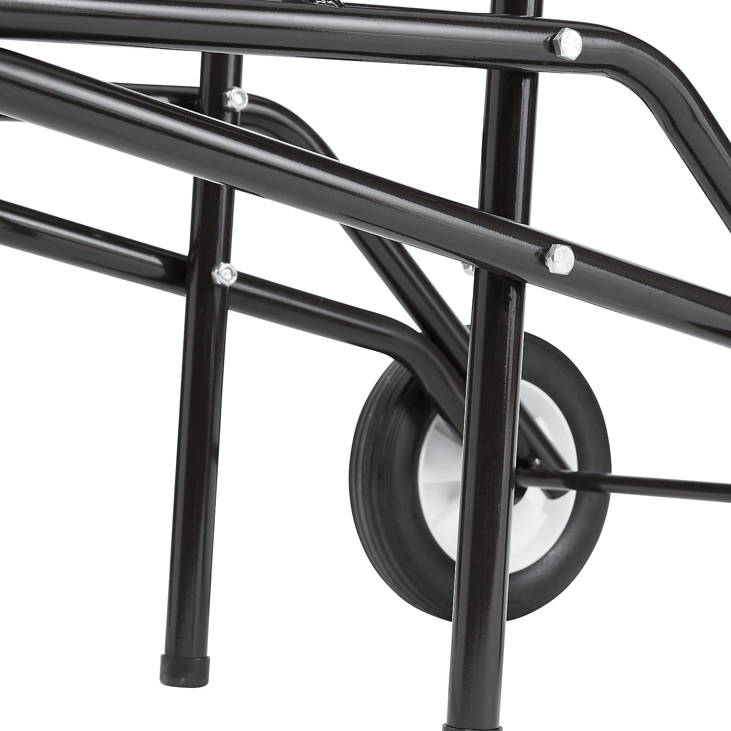 Pemberly Row 52" Modern Metal Dolly for Series 8100 and 9000 Chairs in Brown