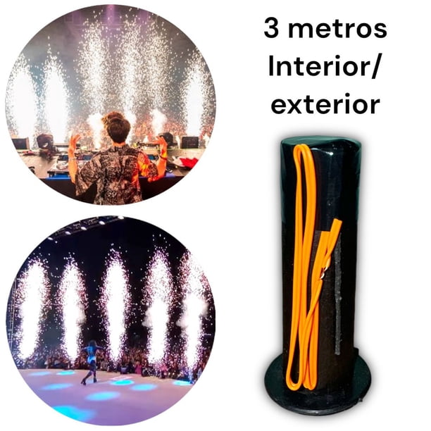 10 chisperos luz fria 3 metros 15 seg uso interior y exterior cerillo electronico y mecha