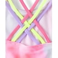 thumbnail image 2 of Traje de baño The Children's Place para niñas Neon Peony, talla L, 2 of 2