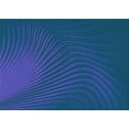 thumbnail image 1 of Ahgly Company Indoor Rectangle Patterned Bright Navy Blue Area Rugs, 2' x 5', 1 of 6