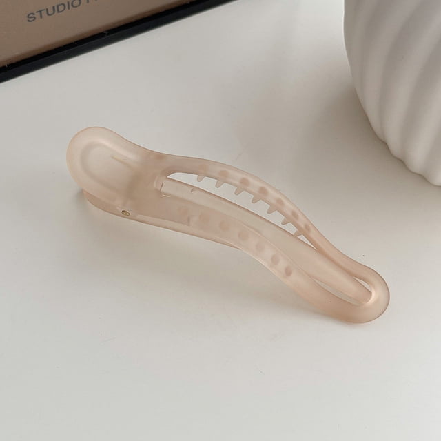 Pinzas planas para el cabello para mujeres y niñas 2025, pinzas planas con forma de garra y pinzas para el cabello grueso, pinzas con forma de garra, accesorios para peinar el cabello. Una horquilla.