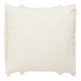 thumbnail image 4 of SAFAVIEH Grema Solid Overcut Lumbar Pillow, 12" x 36", White, 4 of 4