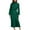 Green, variant on IROINNID Formal Dress for Women Wedding Guest Evening Party Formal Dress Sense Dress Spring And Fall Halter Long Sleeve Gown Satin Elegant Evening Gown,Pink
