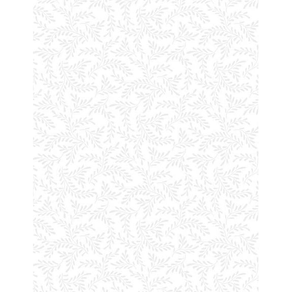 Sprigs White on White (1yard)