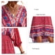 thumbnail image 1 of Vestido Informal Con Estampado Floral, Vestido De Poliéster Con Dobladillo Alto Y Bajo, Elegante, Suave, Elegante, Sin Espalda, Lavable Para Fiestas De Citas ANGGREK AH2888, 1 of 6