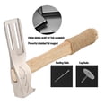 thumbnail image 4 of Martillo Para Techos, Hacha Magnética Para Techos, De Madera Multifuncional Para Sombreros De Fieltro, 4 of 7
