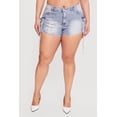 thumbnail image 3 of Women's Plus Size VIP Denim Utility Shorts, 3 of 4