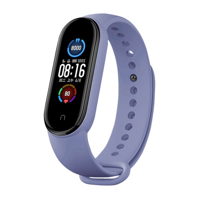Correa para Xiaomi Mi Smart Band 7 6 5/4 3 Correa de reloj Pulsera Reemplazo Sport Wrist Color TPU Wristband Mi Band 7 6 5 Sport Tan Jianjun unisex