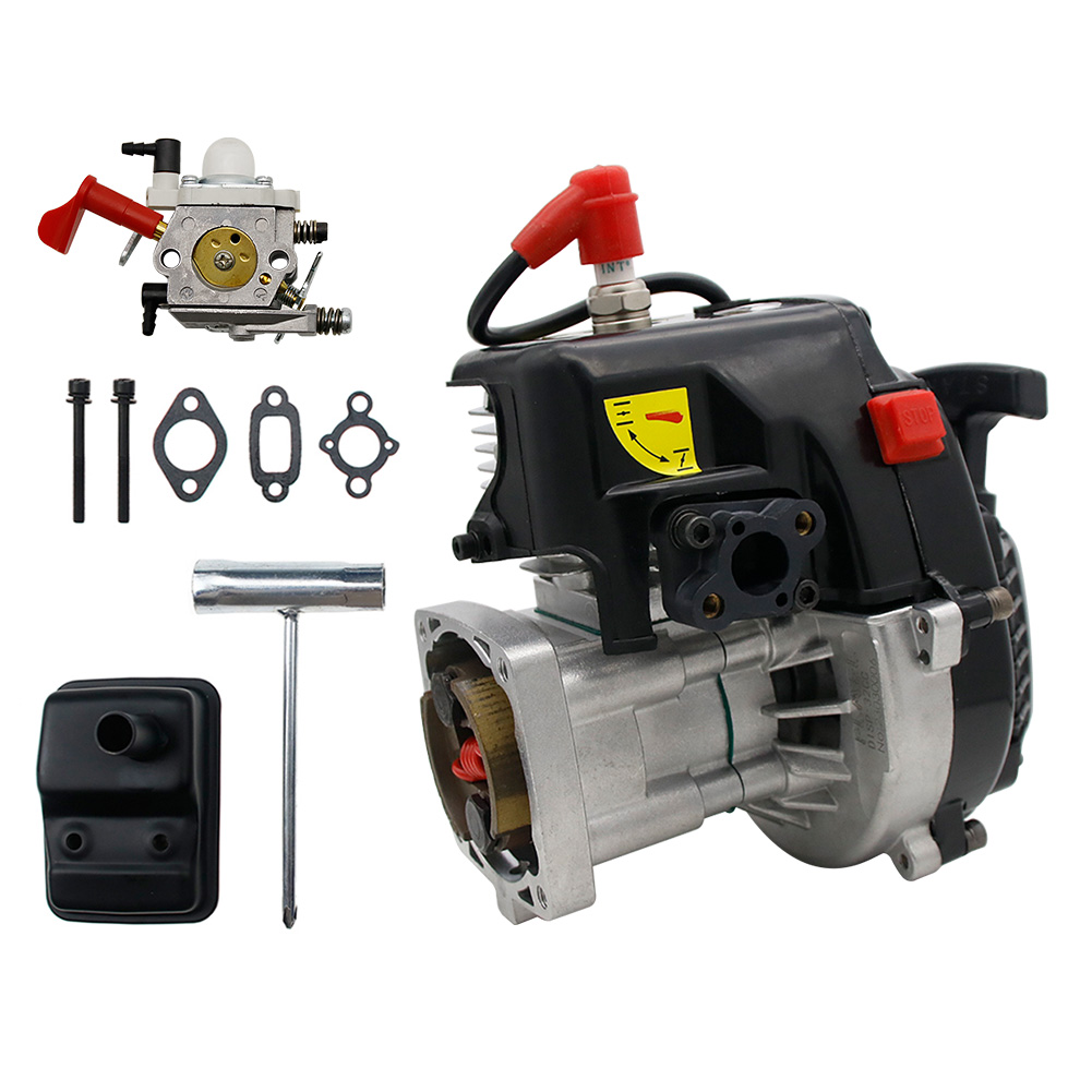 FLMLF Motor de 2 Tiempos 32CC para Coche Hpi Baja FG REDCAT HSP Carbon Fighter ROVAN Kingmotor 1/5 4