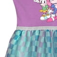 thumbnail image 4 of SEGA Sonic The Hedgehog Tails Rosy the Rascal Tutu Pleated Tulle Dress Toddler to Big Kid, 4 of 5