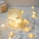 thumbnail image 5 of Lámparas de cadena de perlas, luces decorativas deNavidad, cadena de 3.20m, luces incandescentes, luces para exteriores, luces para interiores, cadena ajustable, resistente al clima, para, 5 of 7