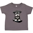 thumbnail image 3 of Inktastic Schnauzer Pup Boys or Girls Toddler T-Shirt, 3 of 5