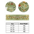 thumbnail image 6 of Xipuska Summer Wildflowers Bed Runners for Queen Size Bed, Decorative Bed Throws for Foot of Bed, Pastoral Oil Painted Retro Art Bed Runner Sofa Throw Bedding Scarf Protector Slipcover for Bedroom, 6 of 6