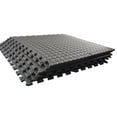 thumbnail image 1 of GoZone Fitness Flooring Tiles - 6pcs – Black, 1 of 4