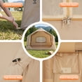 thumbnail image 3 of Memoryfield 10'x8' Quick-Setup Inflatable Camping Tent for 4-6 People, Large Family Air Tent w/roof Window & Awning, Stove Jack, Hand Pump, 3 of 13