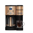 thumbnail image 1 of Cuisinart cafetera individual + 12 tazas, ofrece 3 tamaños: 6 onzas, 8 onzas y 10 onzas, acero inoxidable, SS-15CP, cobre, 1 of 5