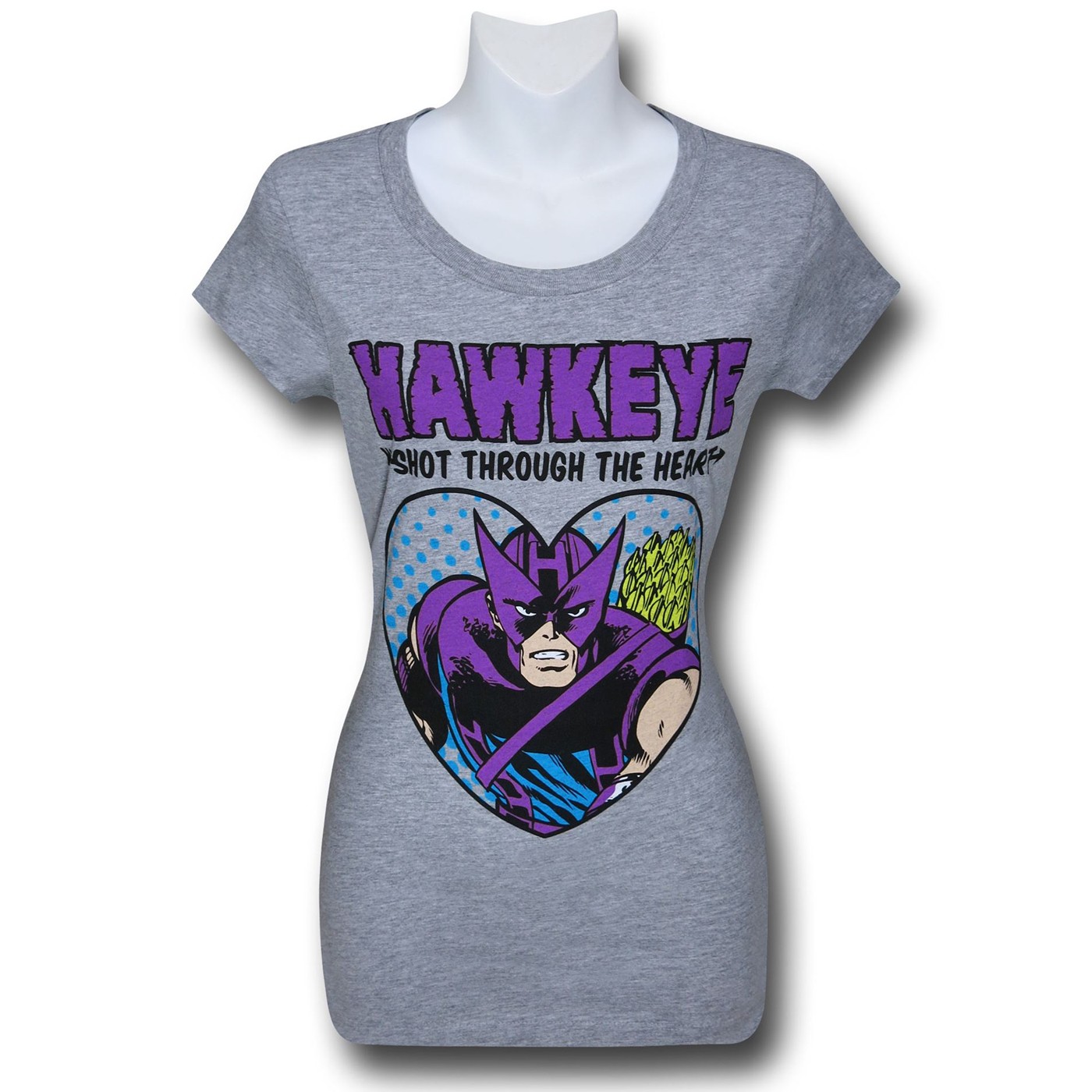 Heart Women's T-Shirt-Fitted Large 