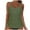 Army Green, variant on Bikini Tops for Women Full Coverage Tankini Tops Beach Push Up Swim Crop Top Tie Back Bathing Swimwear Top without Short