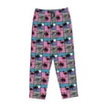 thumbnail image 6 of Fotbe Hawaii Palms Women's Pajama Pants,Sleepwear Pants,Pj Bottoms Drawstring And Pockets-Medium, 6 of 7