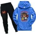 thumbnail image 4 of Kids Hooded Tracksuit Set for Boys Girls 5 nights at Freddy's  Loose Hooded Sweatshirt Tops Jogger Sweatpants Clothing, 4 of 6