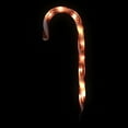 thumbnail image 3 of Northlight Lighted Candy Cane Outdoor Christmas Pathway Markers - 12" - Set of 10, 3 of 9