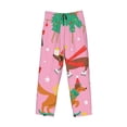 thumbnail image 6 of Daiia Different Dogs Christmas Men's Sleep Pant with Pockets and Drawstring,Pajama Pants-Small, 6 of 9