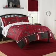 Tampa Bay Football Buccaneers Rotary 5-Piece Queen Bed in Bag Set