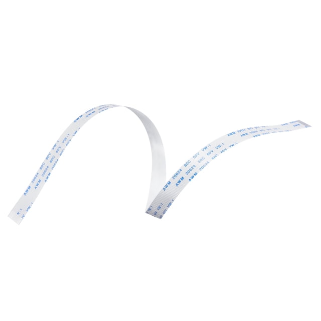 FFC FPC Plano Flexible Cable, 16 Pasadores 0,5mm Paso 300mm Largo (A Tipo) para LCD 3D Impresora Cámara DVD TV Portátil Audio Paquete de 10