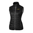 thumbnail image 2 of Women's Cutter & Buck Black George Mason Patriots Vault Rainier PrimaLoft Eco Full-Zip Puffer Vest, 2 of 3