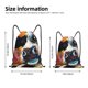 thumbnail image 2 of Fotbe Cow Bolsa Mochila con Cordón Estampada, Bolsa de Gimnasio Deportiva, Bolsa Cinch, Bolsa con Cordón para Hombres y Mujeres-Medium, 2 of 6