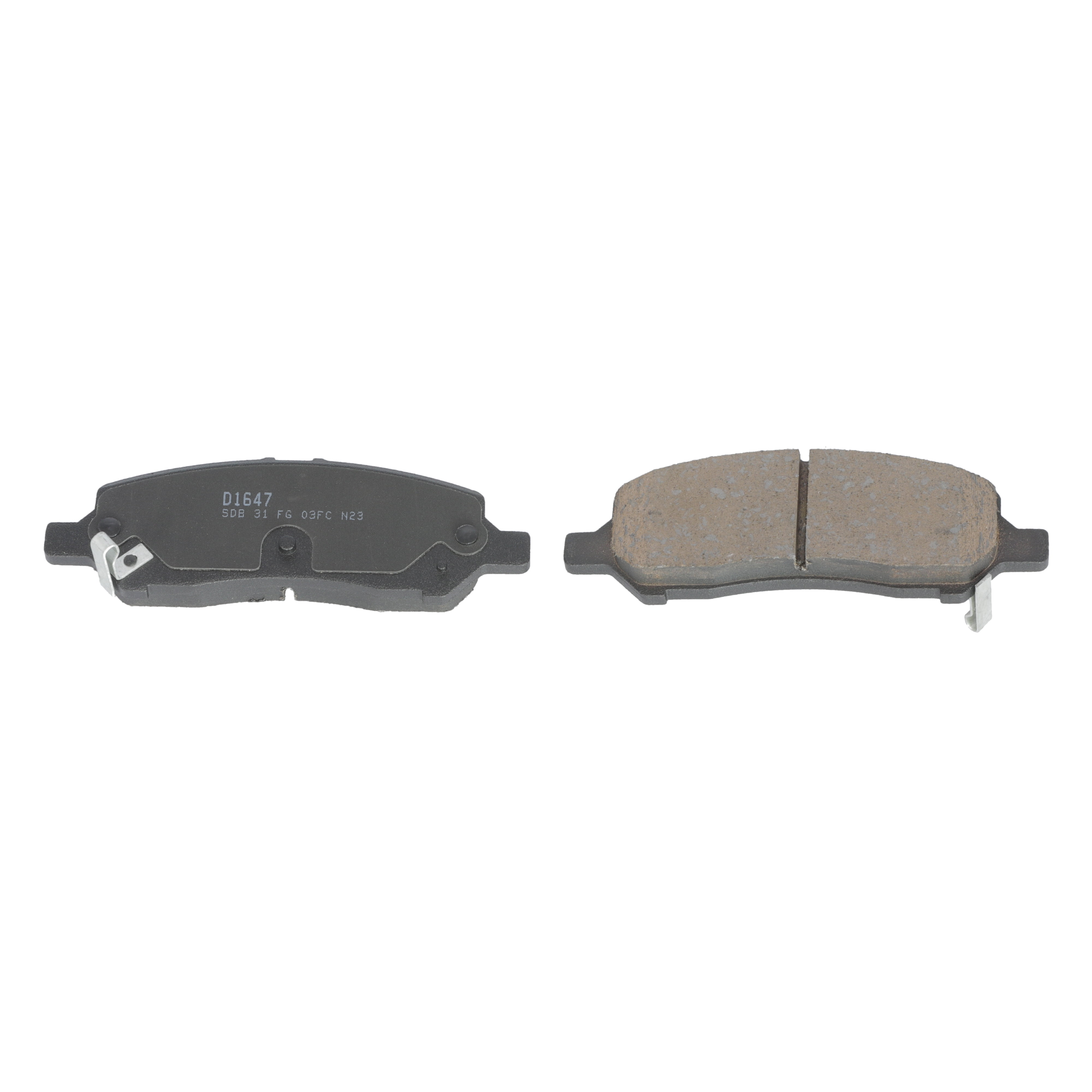 Winstop Brake Pad Set, Rear WS.1647.0.C, Dodge Dart 2016-2013