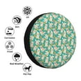 thumbnail image 4 of Rateoe SHIBA WITH FLORAL Pattern Tire Cover Wheel Protectors Weatherproof Wheel Covers Universal Fit for Trailer Rv SUV Truck Camper Travel Trailers Accessories-14 inch, 4 of 6