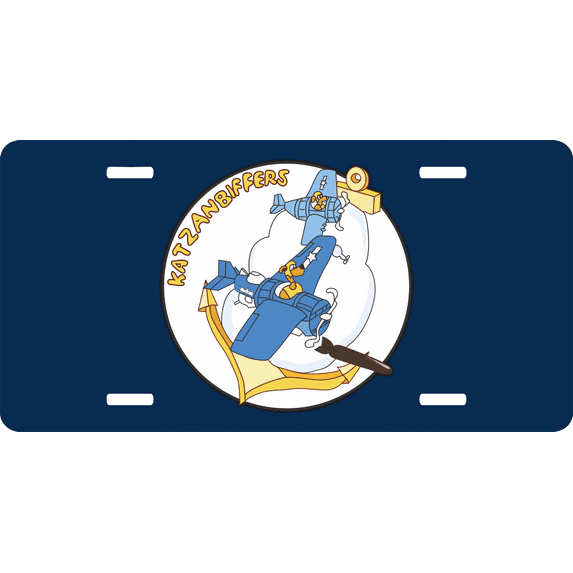 Navy VC-90 Squadron License Plate