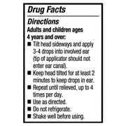 Equate Homeopathic Earache Drops, 0.33 fl oz, Compare to Hyland's Earache Drops Active Ingredients