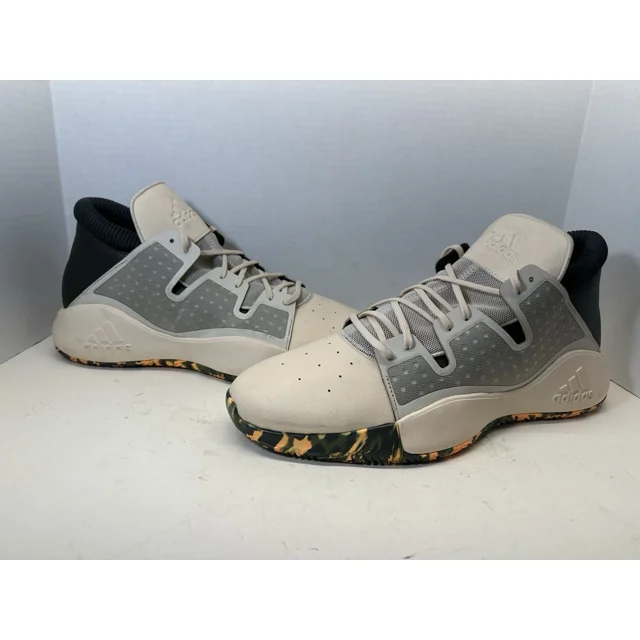 Adi - das Pro Vision Basketball Shoes Beige camouflage Sole Size 17