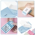 thumbnail image 4 of HLONK Tab Punch Easy to Use Tab Paper Punch Compact Tab Craft Punch Portable Loose Leaf Separator Label for Classification File Craft Punch for DIY Projects Scrapbooking 4.92*2.56*1.77in, 4 of 10