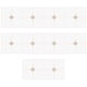 thumbnail image 1 of Billuyoard Paneles de techo de espuma de PVC de alta densidad de 30 x 30 cm, impermeables, con fuerte adherencia, fáciles de limpiar. Decoración del hogar tipo+3, 1 of 6