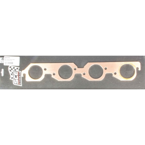 Sce Gaskets BBC Copper Exhaust Gskts Big Chief/Dart 2.385in