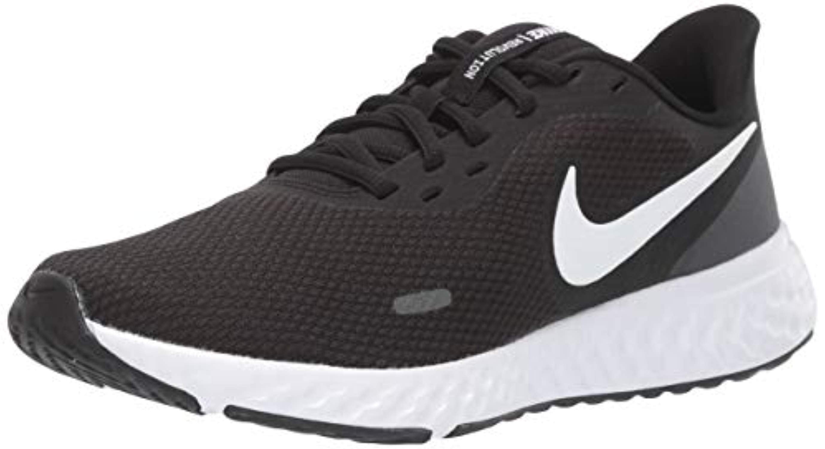 Nike - Nike Women's Revolution 5 Running Shoe, Black/White-Anthracite ...