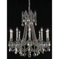 thumbnail image 2 of Elegant Lighting Rosalia 28" 10 Light Royal Crystal Chandelier, 2 of 2