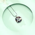 thumbnail image 4 of Hummingbird Urn Necklace for Ashes Stainless Steel with Crystal Cremation Jewelry Keepsake Memorial Jewelry for Women, 4 of 6