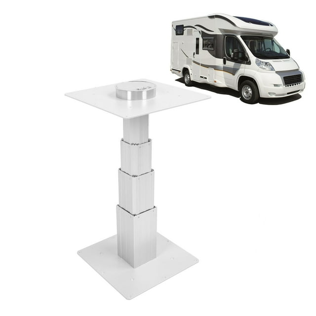 Pied de Table Réglable, Pied de Table RV Haute Stabilité 240 à 650mm pour Yachts Bateaux