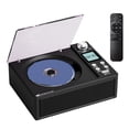 thumbnail image 1 of Retro Portable CD Player with Bluetooth Stereo - Built-in Speaker FM Radio USB/TF Card, 1 of 5