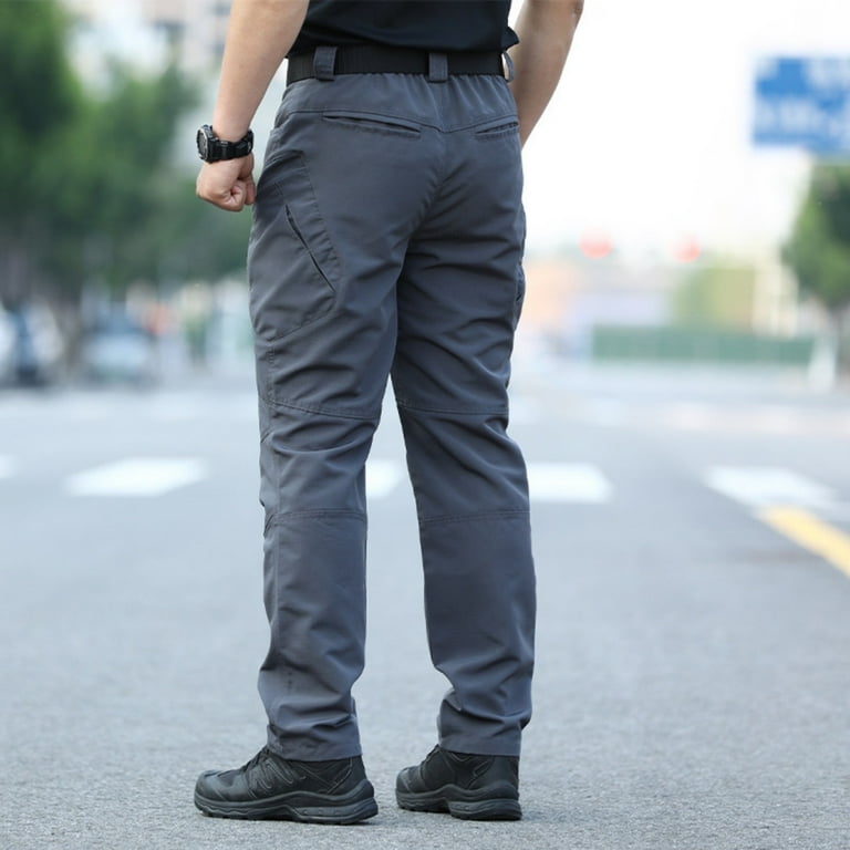 LeSpartan Tactische Broek Le Spartan Motorfiets Broek Mens Lichtgewicht Water Ripstop Cargo Sneldrogende Wandelbroek, Groen, XXL