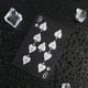 thumbnail image 3 of Juego de cartas Etyishe, póker negro de plástico impermeable (paquete de 4), 3 of 7