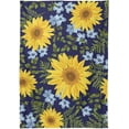 thumbnail image 2 of GZHJMY Sunflower Tablecloth, Rectangle Waterproof Washable Polyester Table Cover for Picnic Dinner Holiday Party Decor, 60 x 120 Inch, 2 of 7