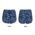 thumbnail image 3 of Salouo Colorful Fish 3 Print Women's 2 in 1 Running Shorts Double-Layer Shorts Athletic Workout Gym Yoga Shorts Running Shorts for Women-X-Large, 3 of 7