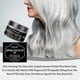 thumbnail image 4 of Temporary Silver Gray Hair Spray Color Wax, Instant Natural Hairstyle Cream Dye, Hair Wax Color Spray 4.23oz, Disposable Coloring Mud for Party Cospla, 4 of 5