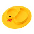 thumbnail image 4 of Silicone Toddler Divided Plates - Non-Slip Portable Suction Cup Plates, 4 of 4